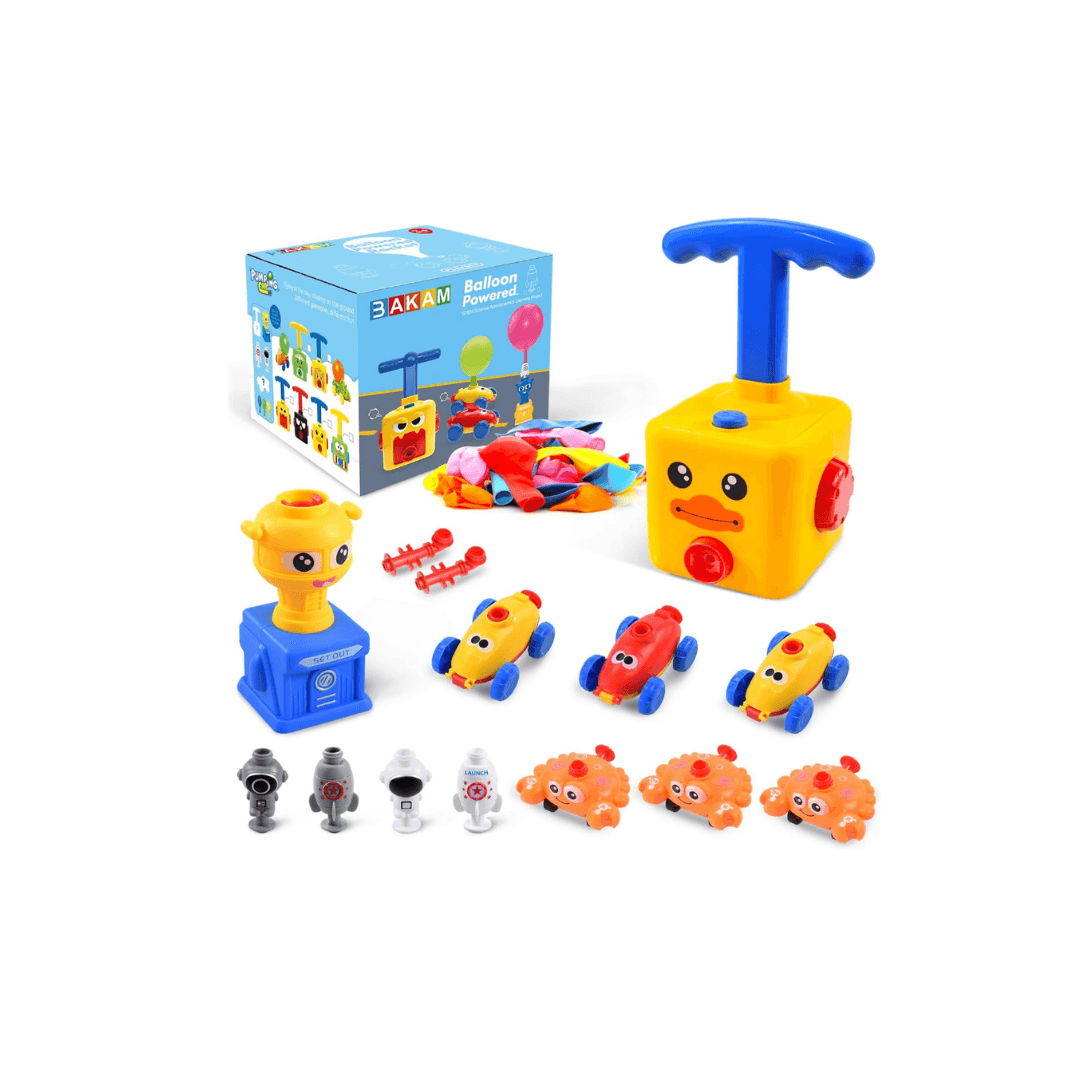 BalloonPoweredToys - a set of toys that are powered by balloons