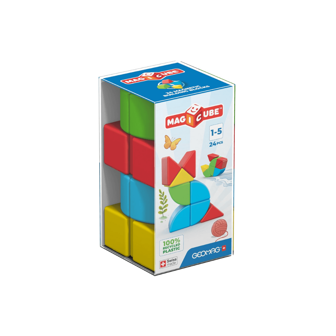 MagiCube 24-pc Magnetic Blocks Set