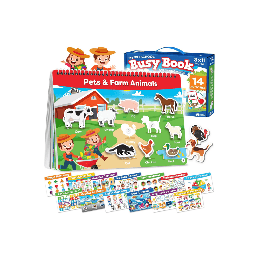 Preschool Busy Book for Toddlers