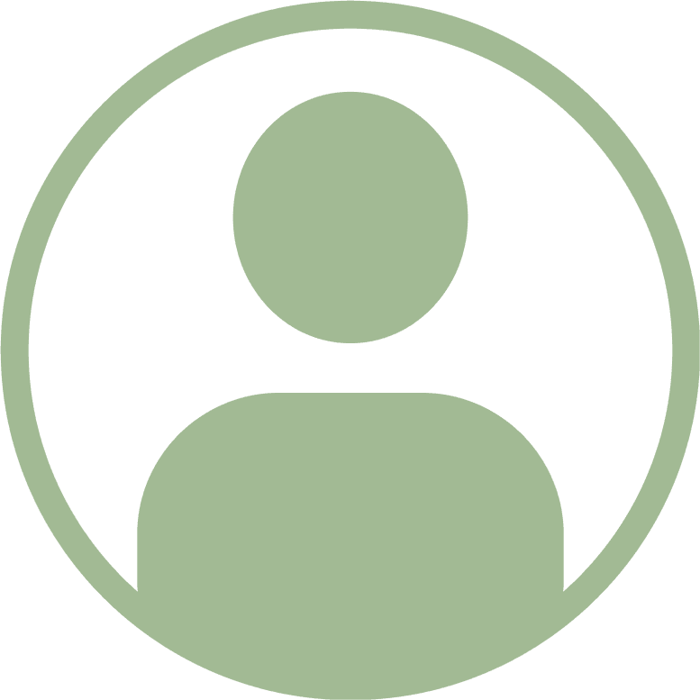 Green silhouette of a person inside a circle, representing the Program Director