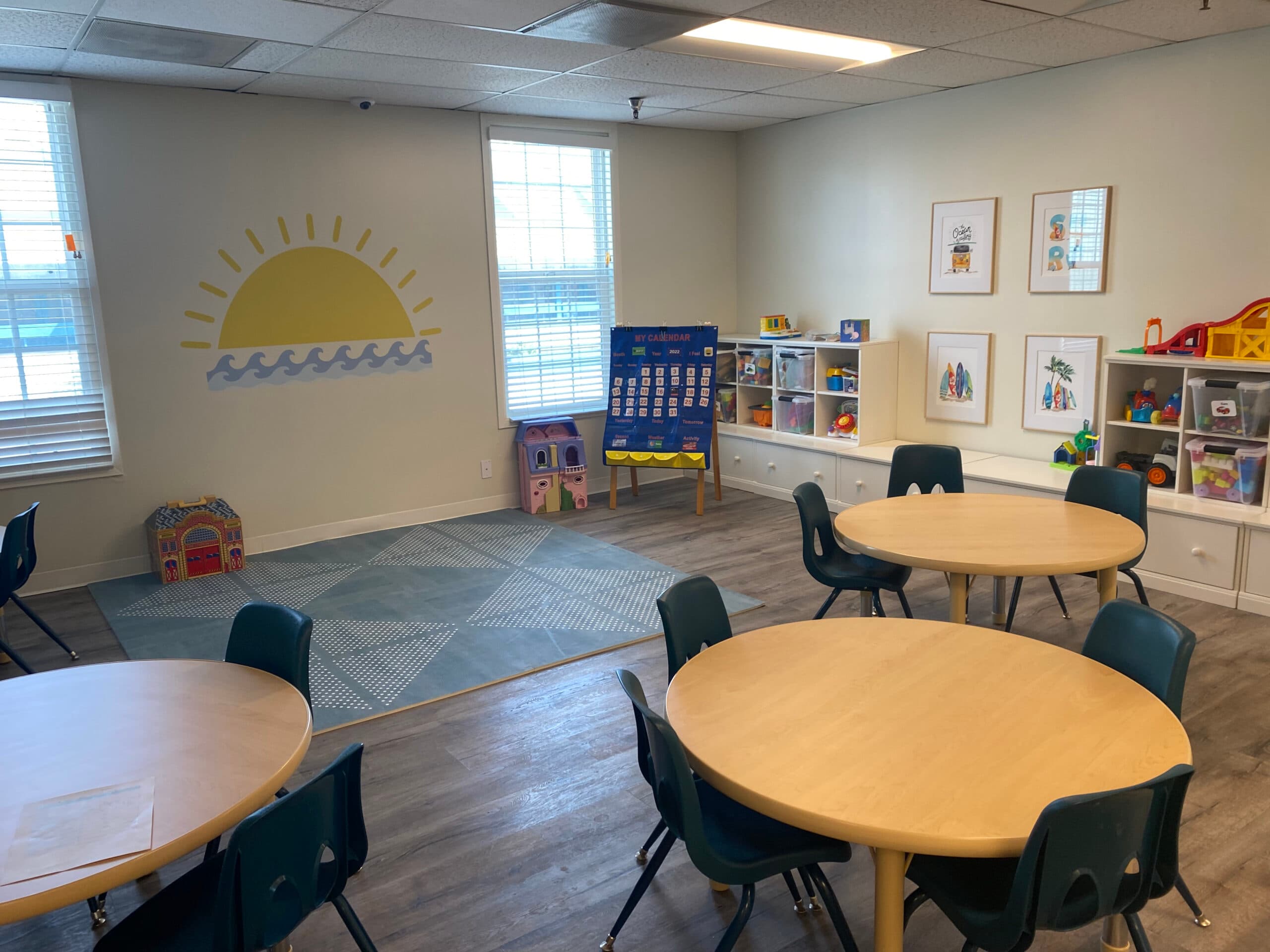 A classroom