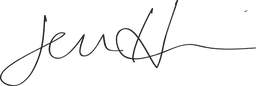 Dr Jennifer Harris' signature