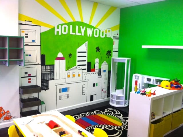 A playroom