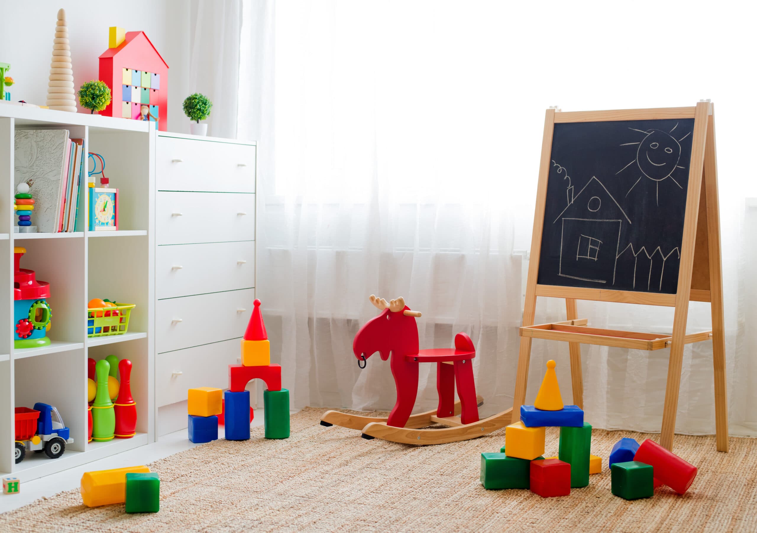 A daycare room